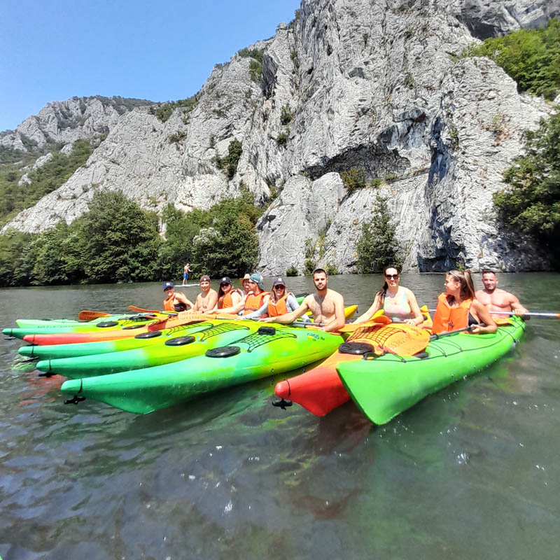 Kajak avanture za Team Building